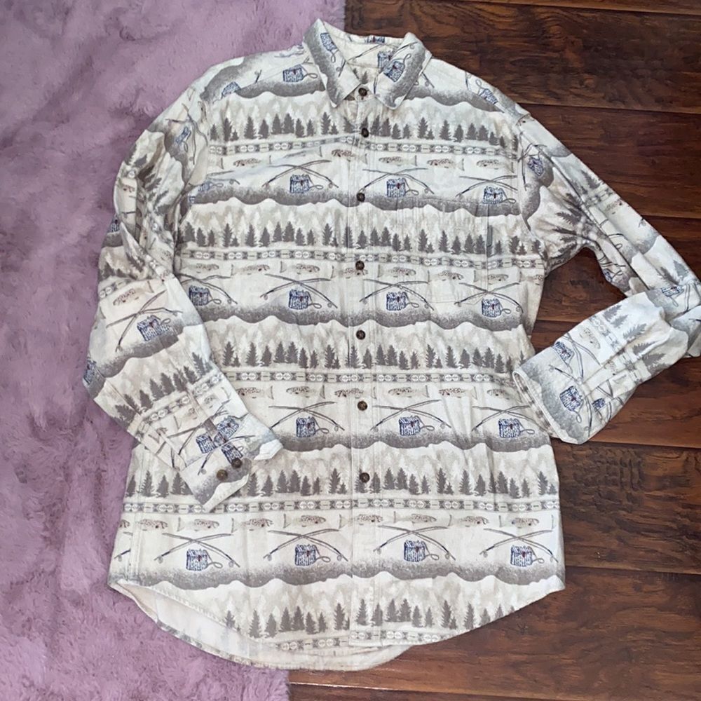 Vintage Woolrich Button Closure Shirt - Picture 9 of 9